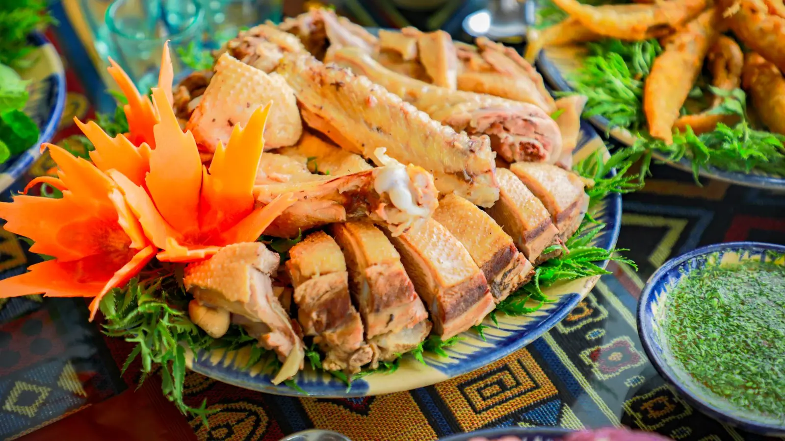 Cá nướng muối ớt — Nhà hàng Sóng Xanh (mẫu)