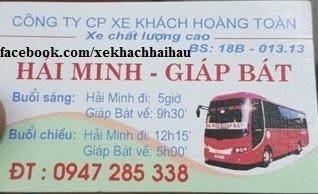 Hải Minh (chuyến sáng) 18B - 013.13