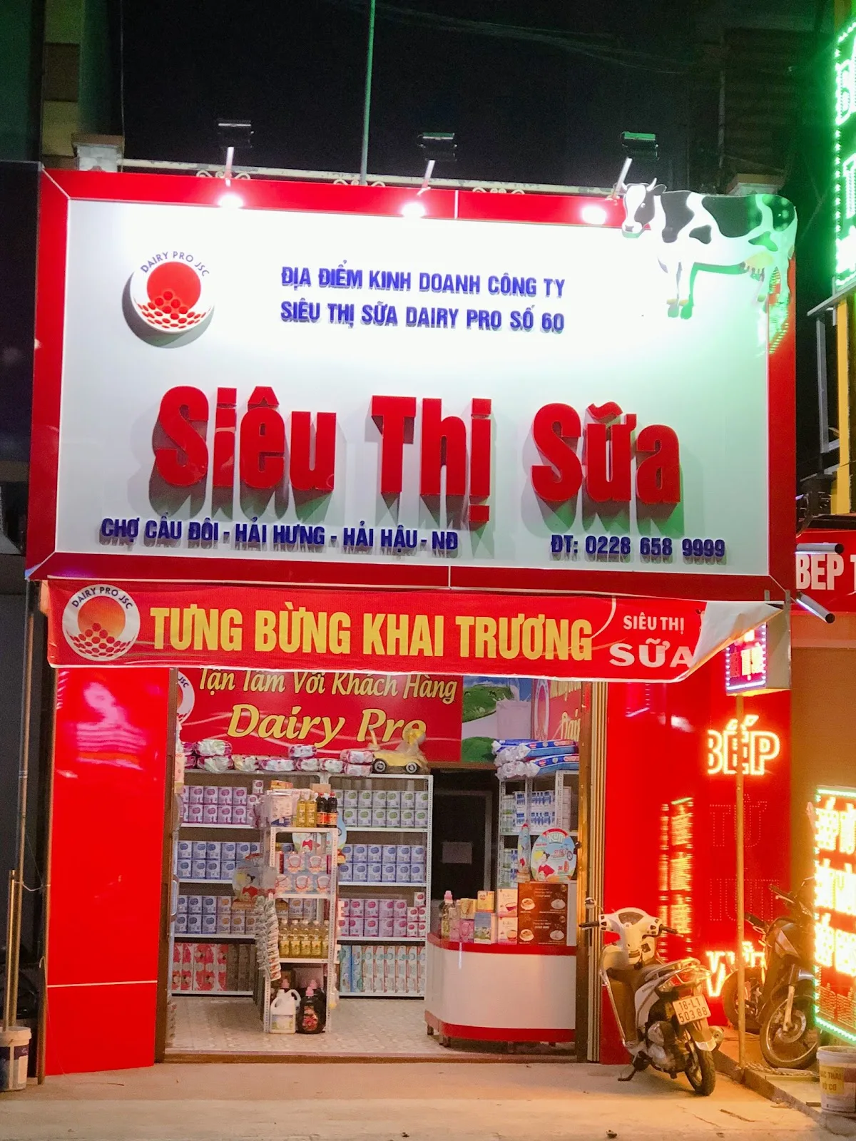 Ảnh siêu thị sữa cầu đôi (số 60- hệ thống mẹ và bé uy tín)