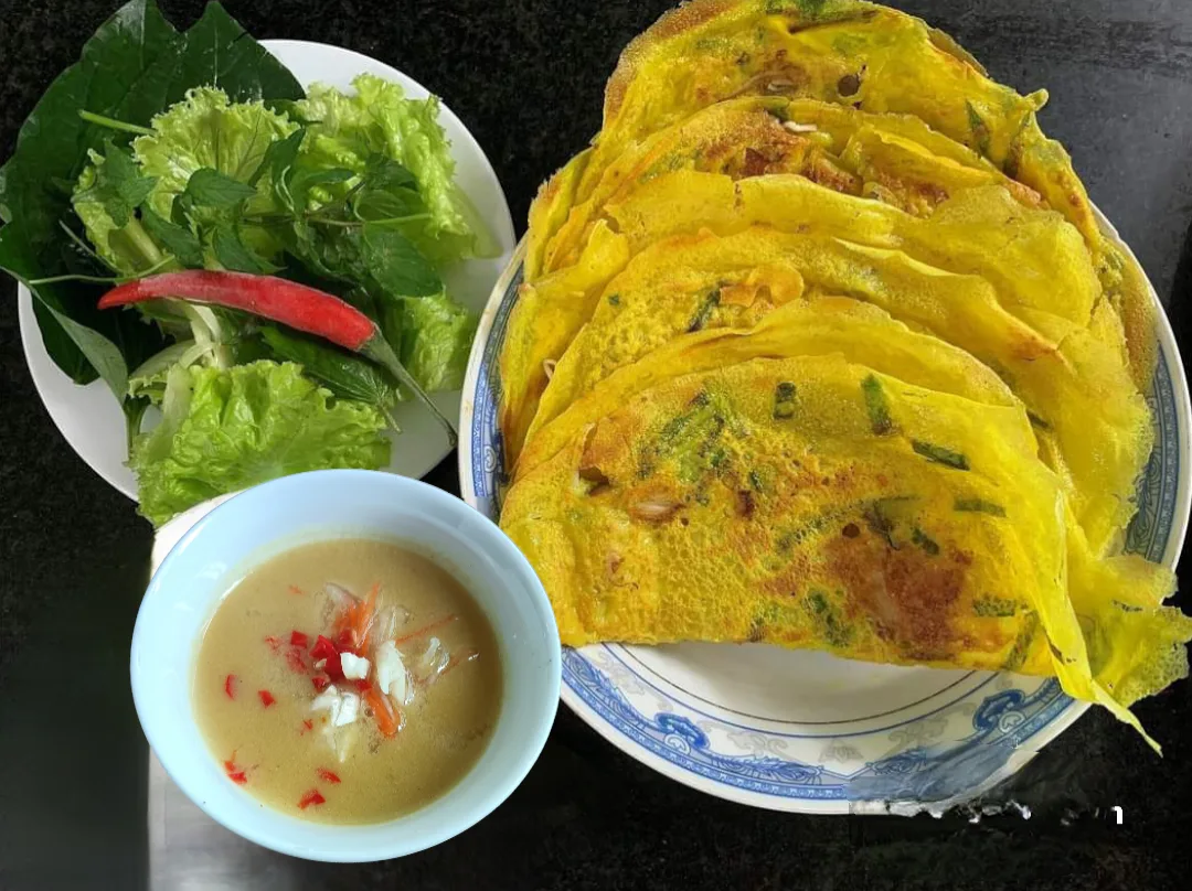 Ảnh Bánh Xèo Hoa Trúc