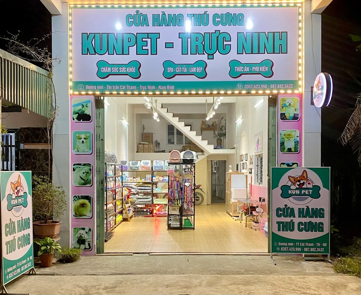 Ảnh Cửa Hàng Chăm Sóc Thú Cưng-KunPet_Trực Ninh