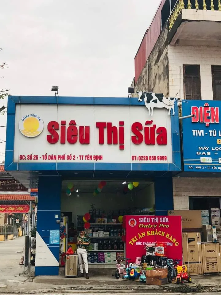 Ảnh Siêu thị sữa Yên Định