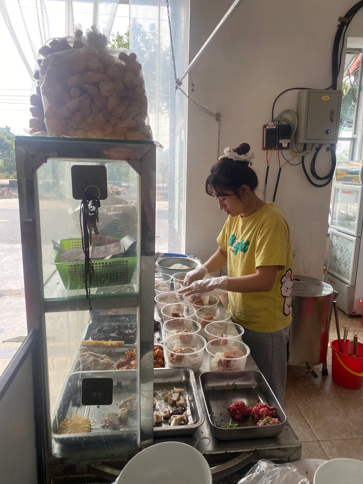 Ảnh Ngọc Diệp bun bò huế